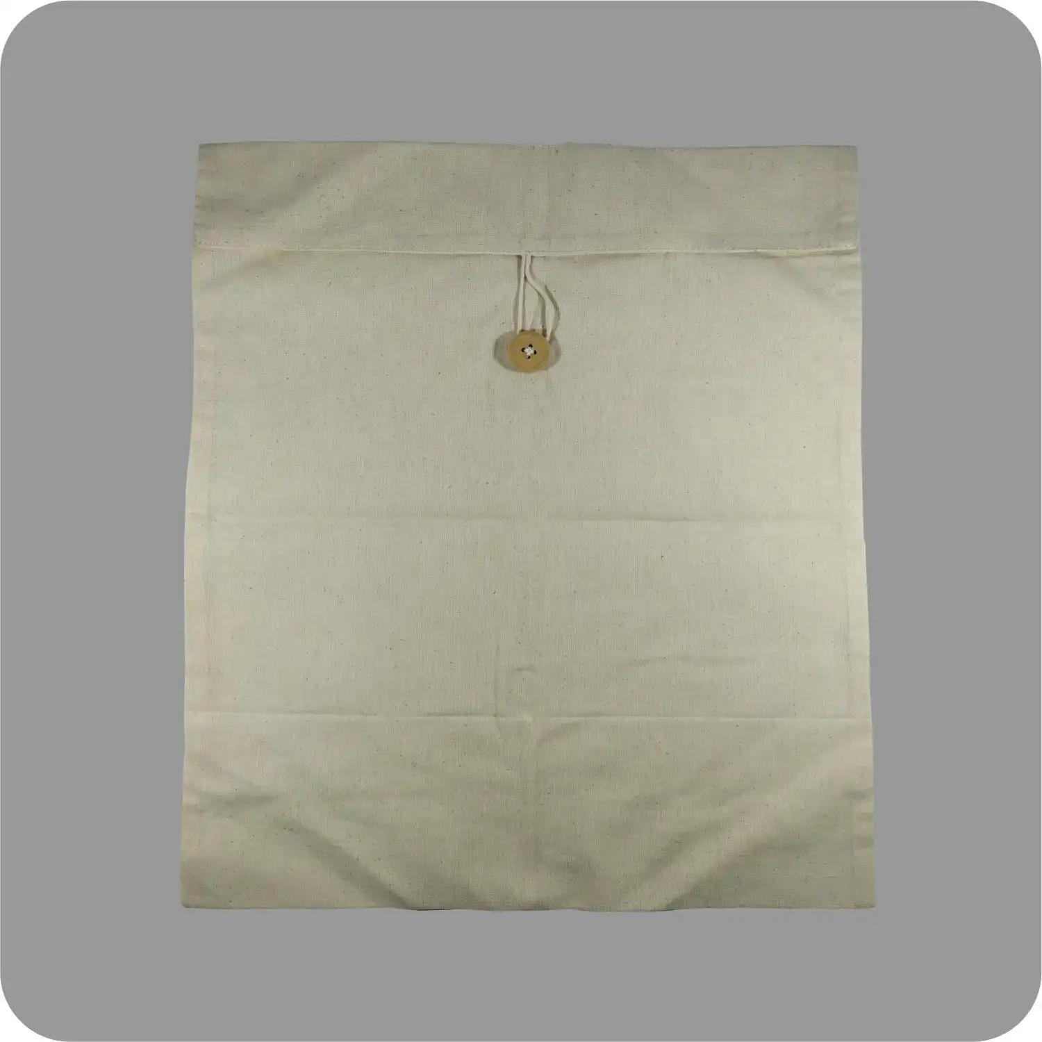 Reusable 100% Cotton 16x18 Inch Saree Cover / Garments Cover