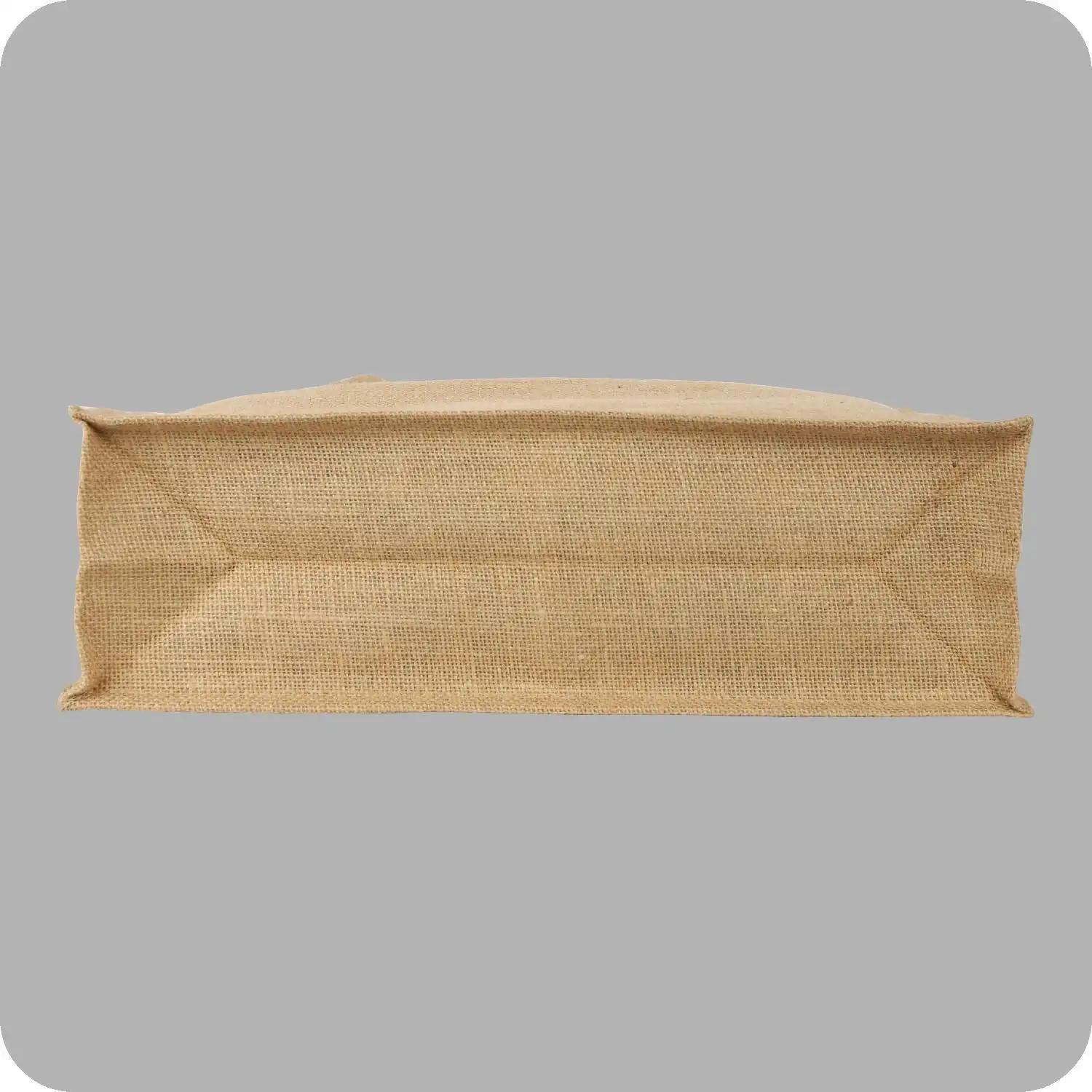 18x16x5 Inches Jute Tote / Carry Bag
